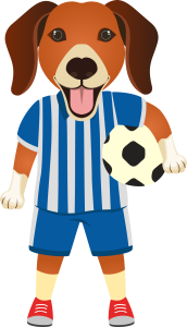 A Final Harry Hound Harry the Hound with Football